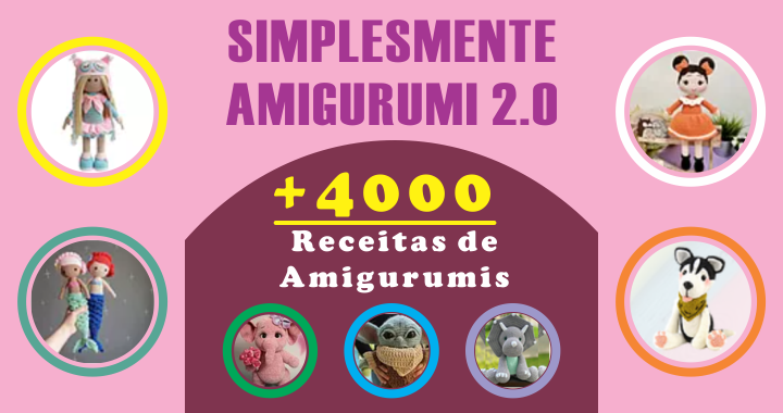Simplesmente Amigurumi 2.0 – 4000 Receitas