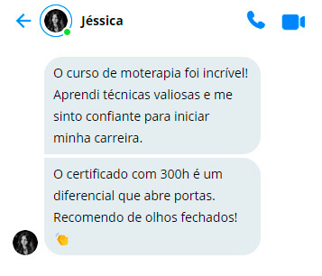 depoimento 07 curso de massoterapia com certificado abrath